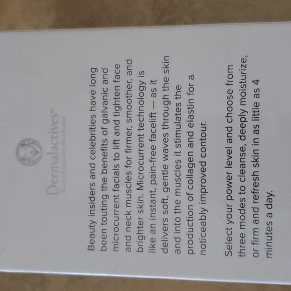 Dermalactives Microcurrent Facial Toning Device - Picture 2 of 2